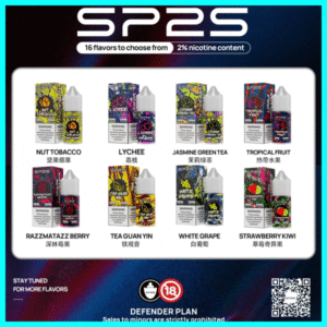 SP2S煙油｜30ml美國原裝進口尼古丁鹽煙油