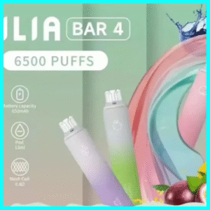 ILIA BAR 4 哩啞四代一次性抛棄式電子煙 6500口拋棄式